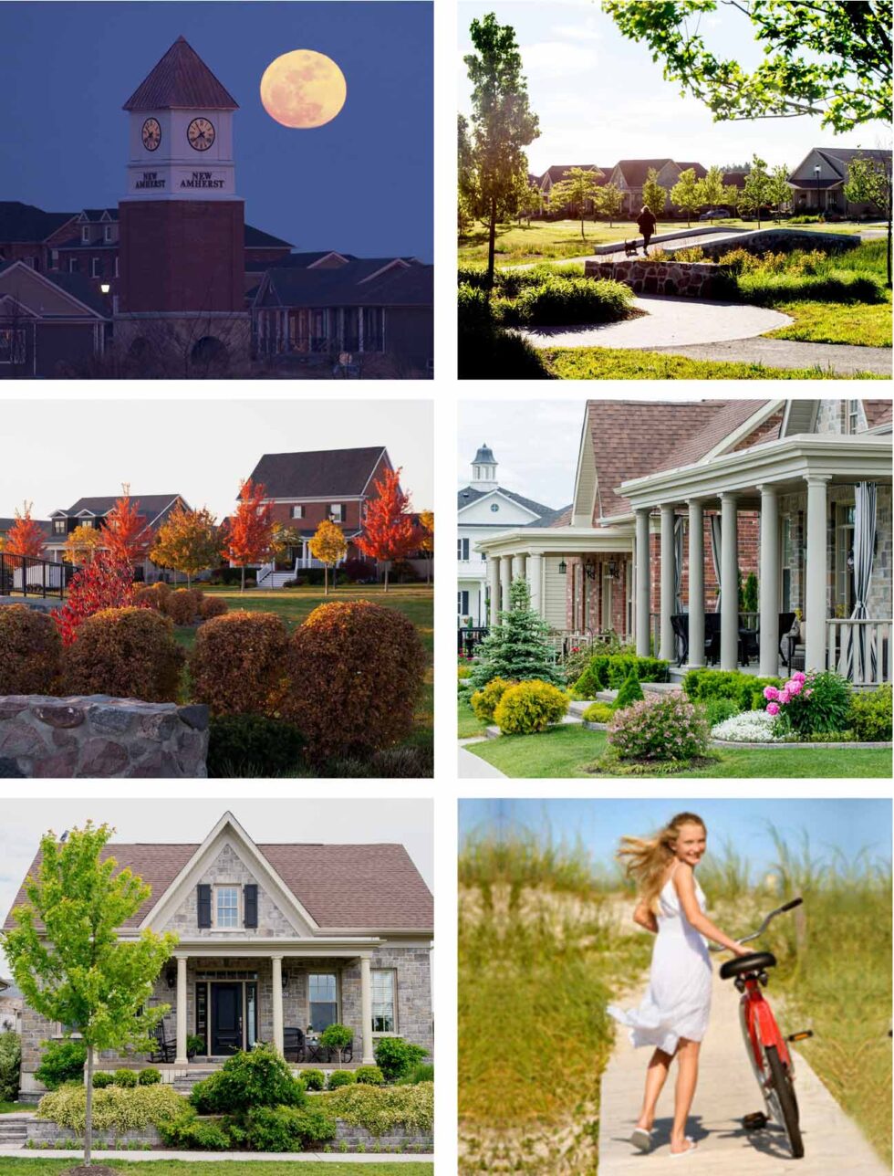 About New Amherst Homes