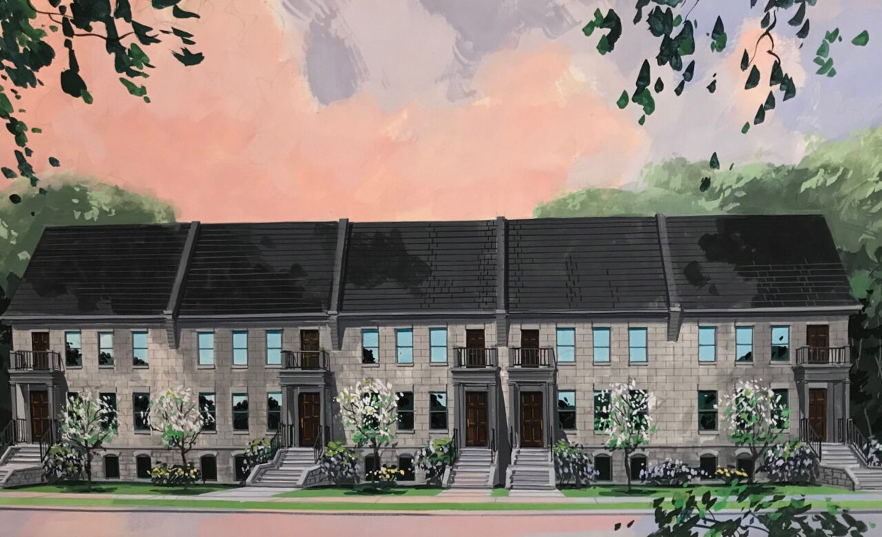 Attached New Amherst Homes